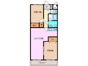 近鉄四日市駅 徒歩9分 1階の物件間取画像